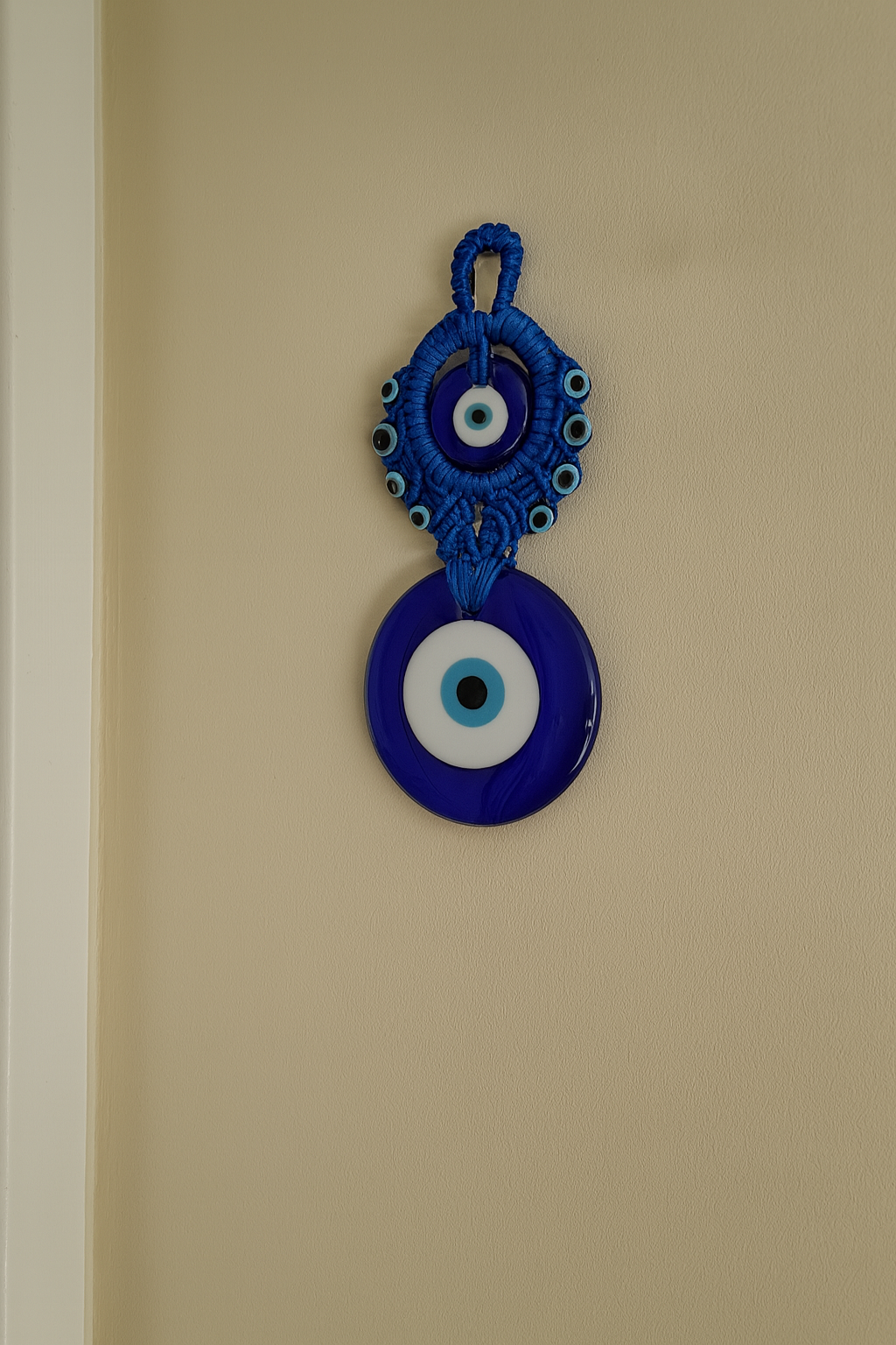Two Evil Eye Hanging Charm – 17cm