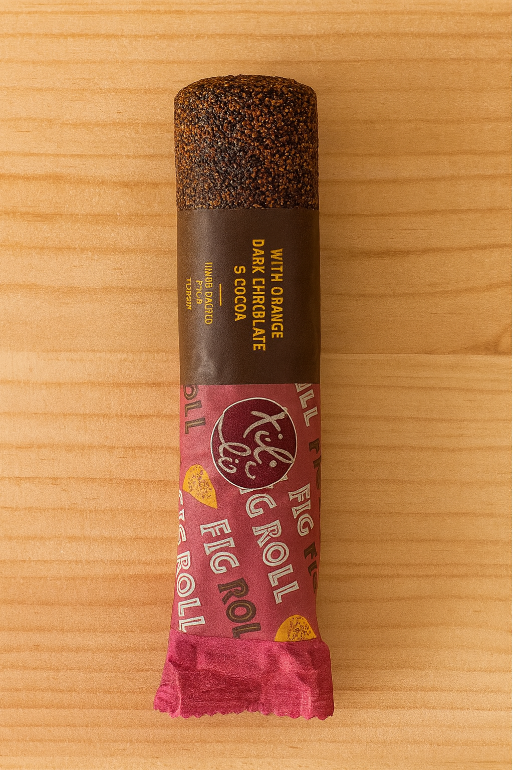 Fig Roll with Orange & Dark Chocolate 135g