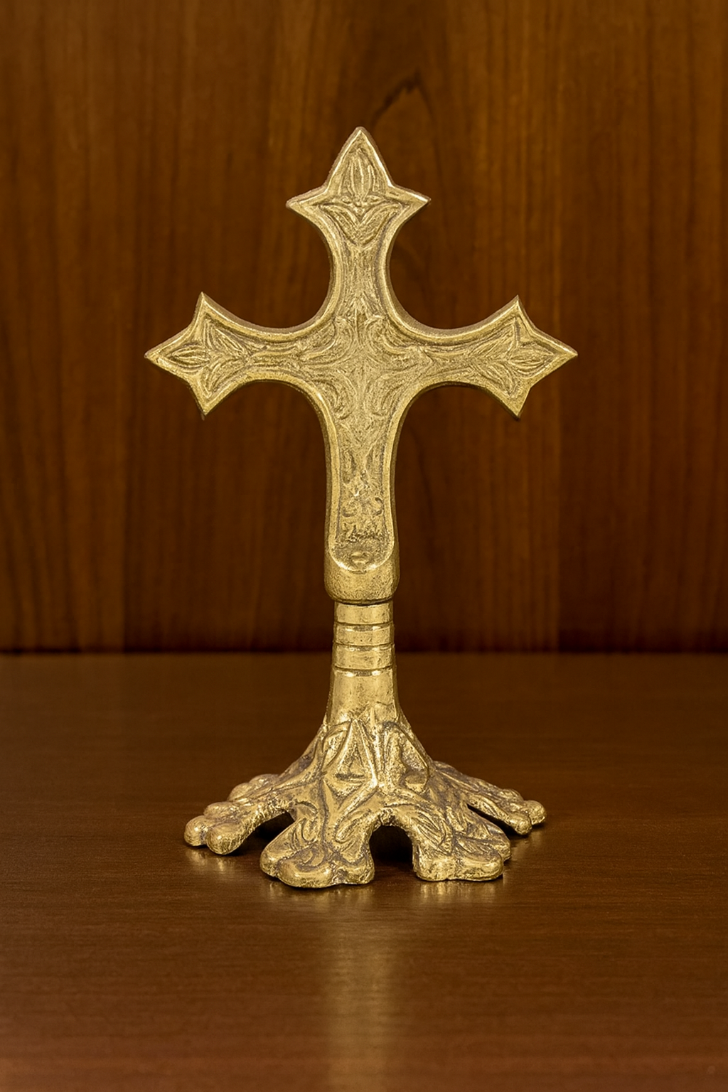 Brass Standing Cross