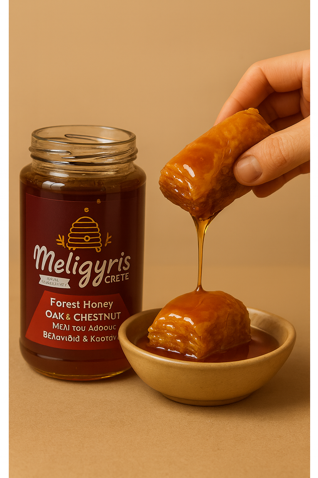 Meligyris Oak & Chestnut Honey 450g