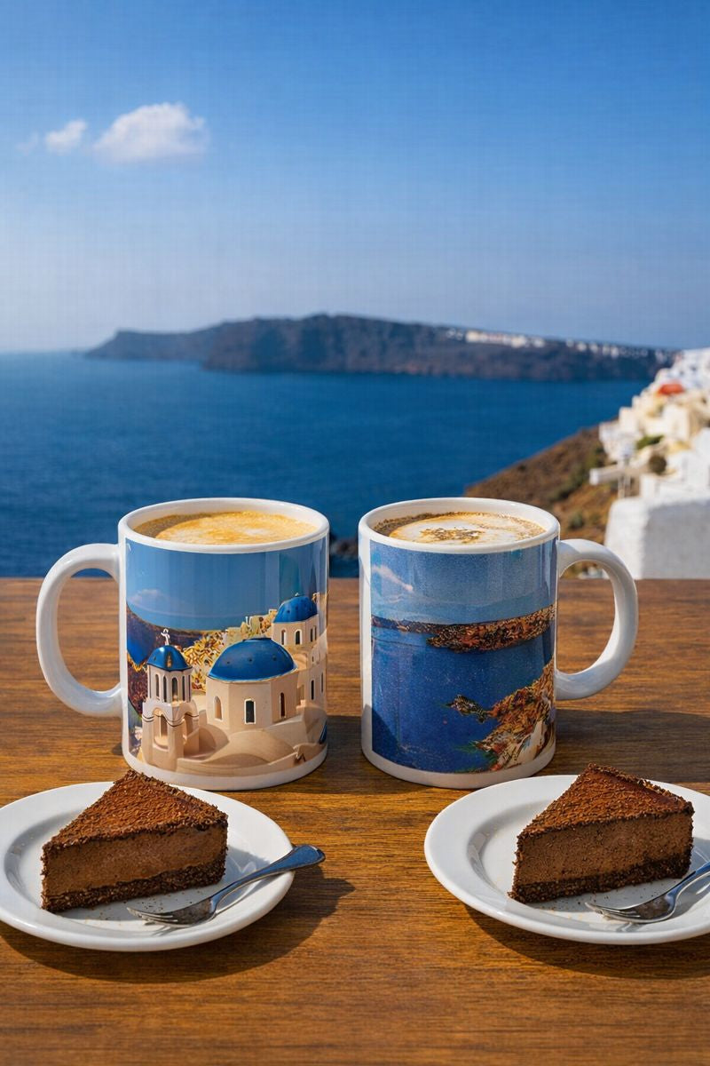 Santorini Ceramic Mugs
