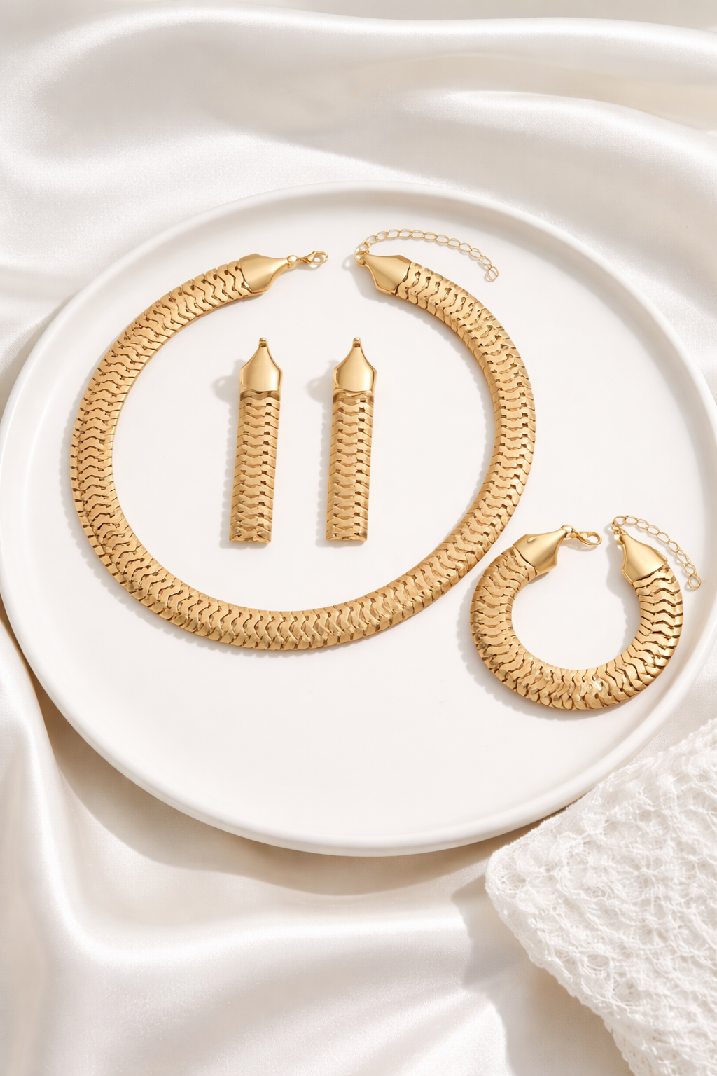 Gold Plated Jewelry Set