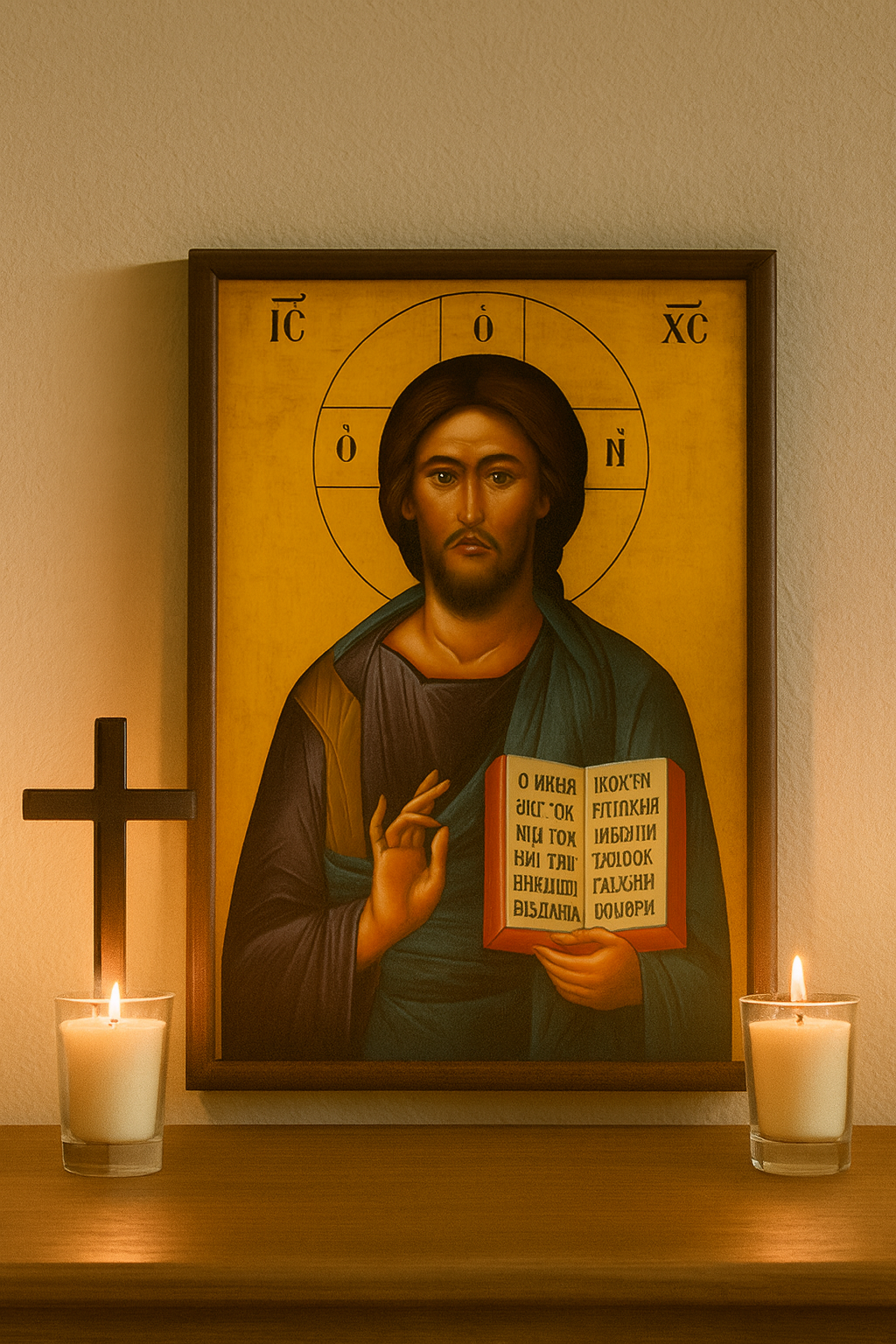 Christ Pantocrator - Χριστός Παντοκράτωρ 20x26