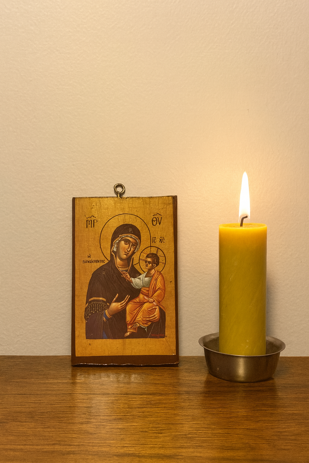mary with Jesus 9x6