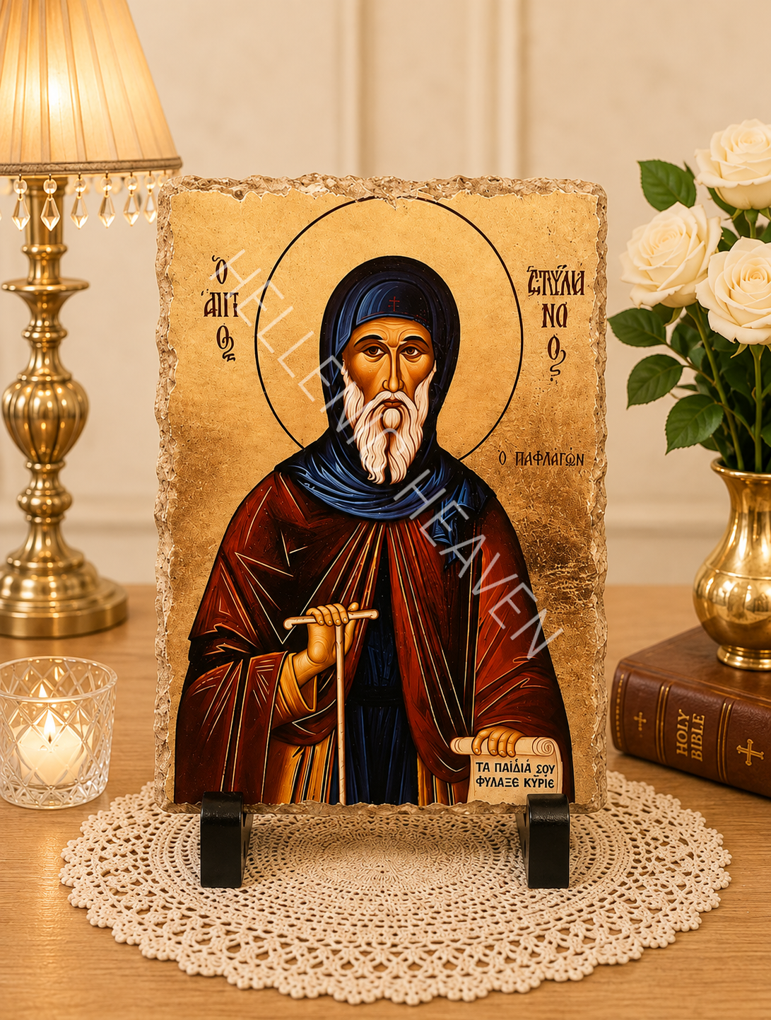 Saint Anthony the Great Orthodox Icon CODE (O9)