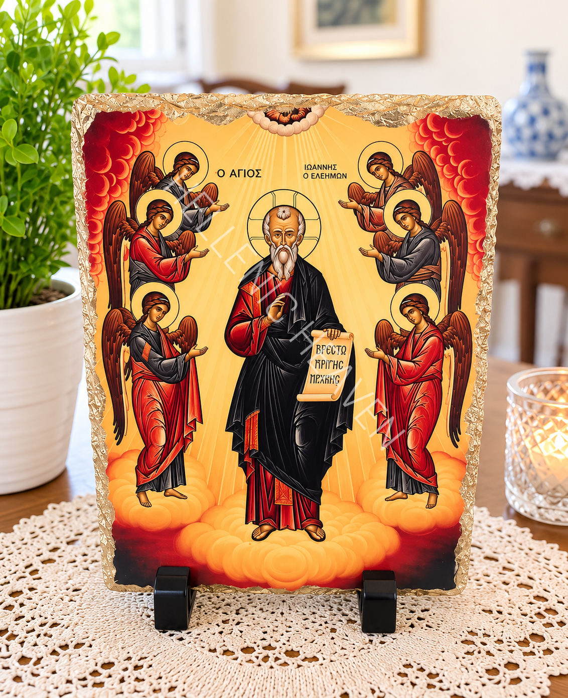 Saint John the Merciful Orthodox Icon CODE (O23)