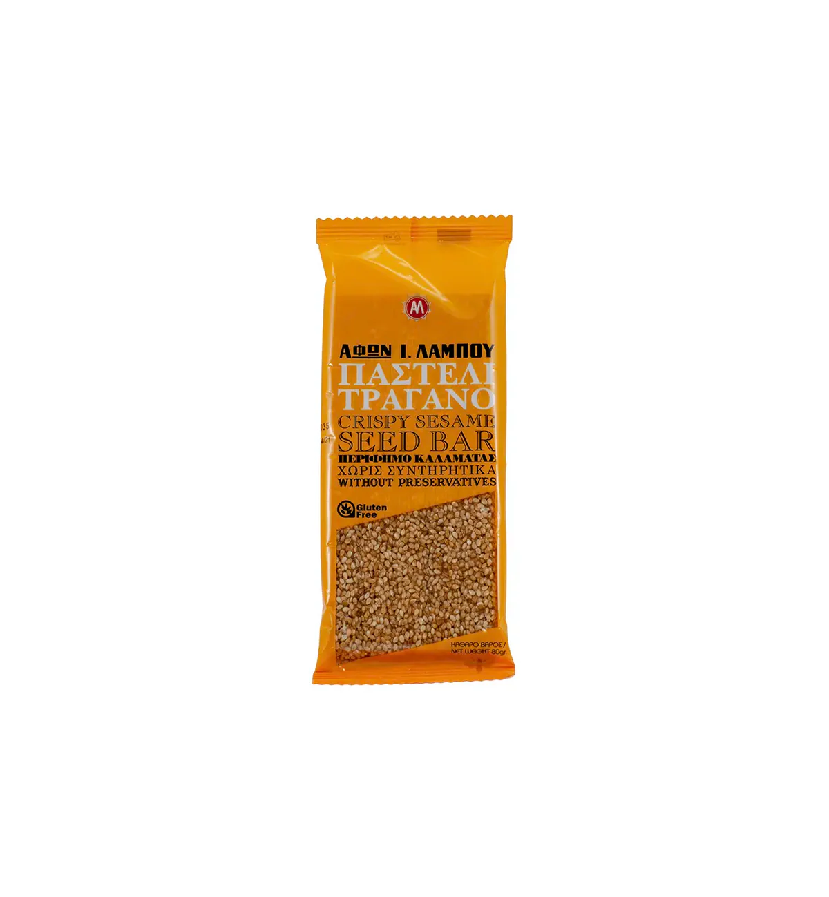 Lampos  Crispy Sesame Bar 80g