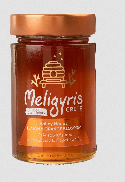 Meligyris  Lemon and Orange Blossom Honey 270g