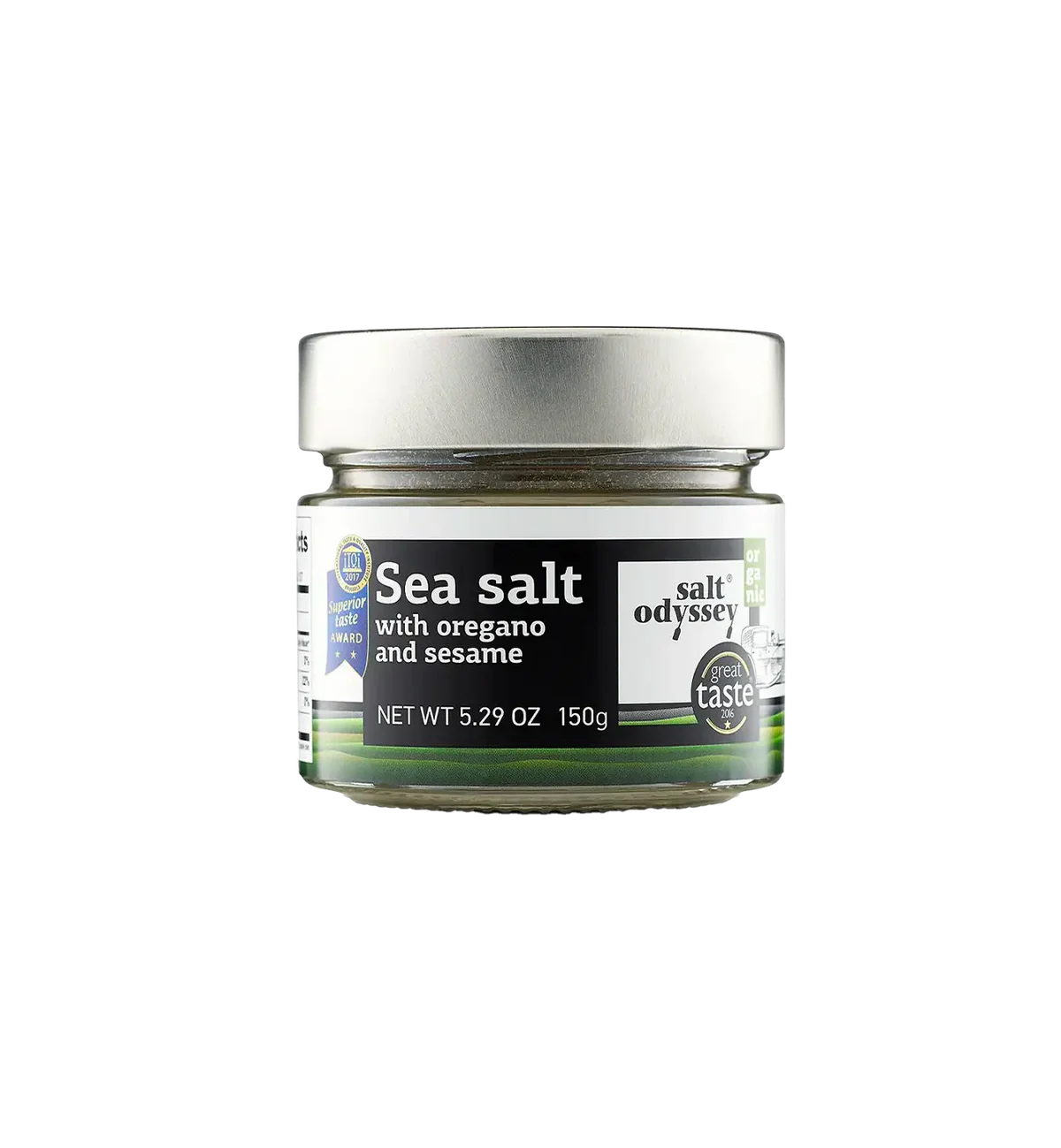 Salt Odyssey Sea Salt with Organic Oregano & Sesame 150g