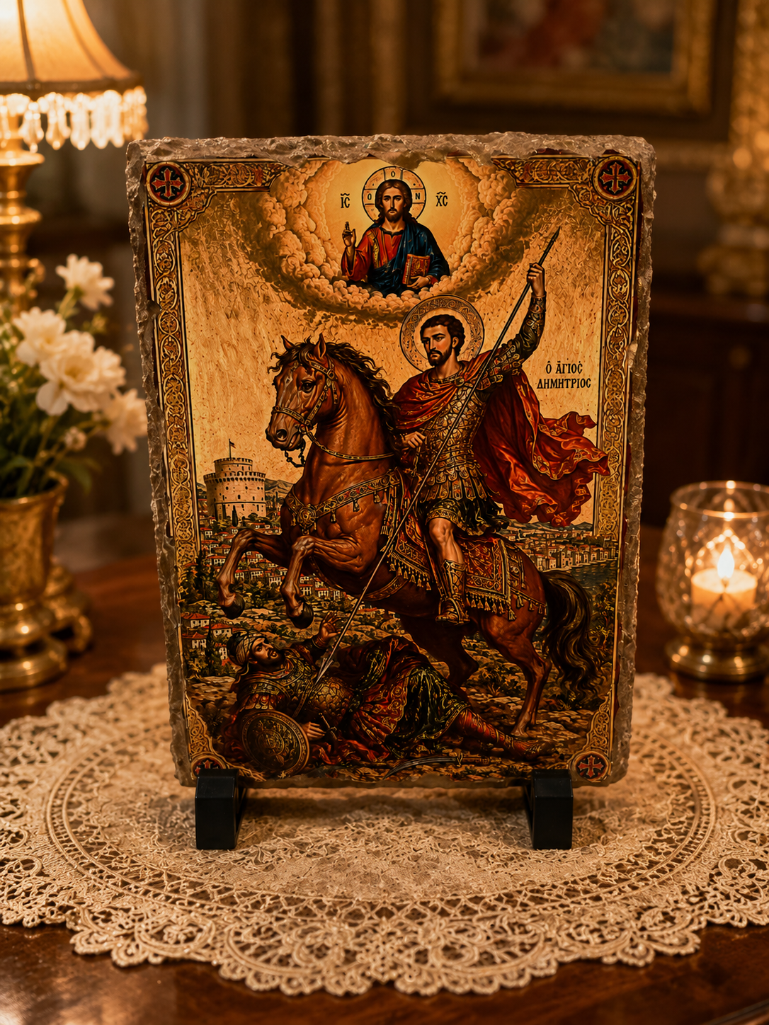 Saint Demetrios Orthodox Icon