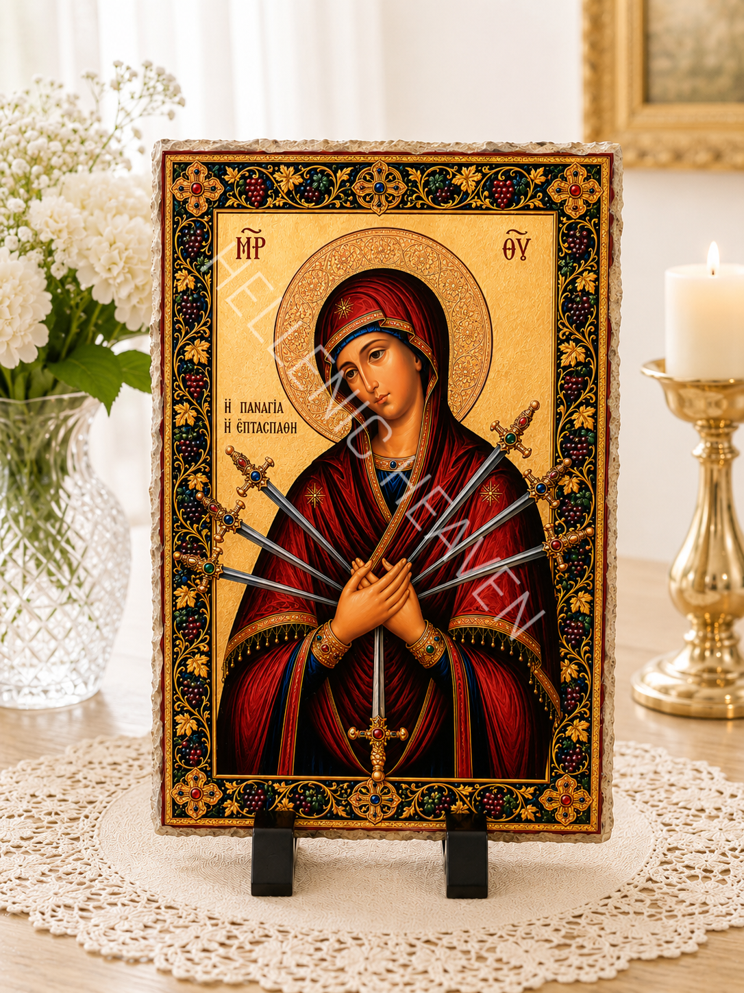 Panagia of the Seven Swords / Παναγία η Επτάσπαθη (O67)