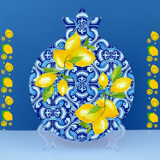 Lemons Decorative Plaque