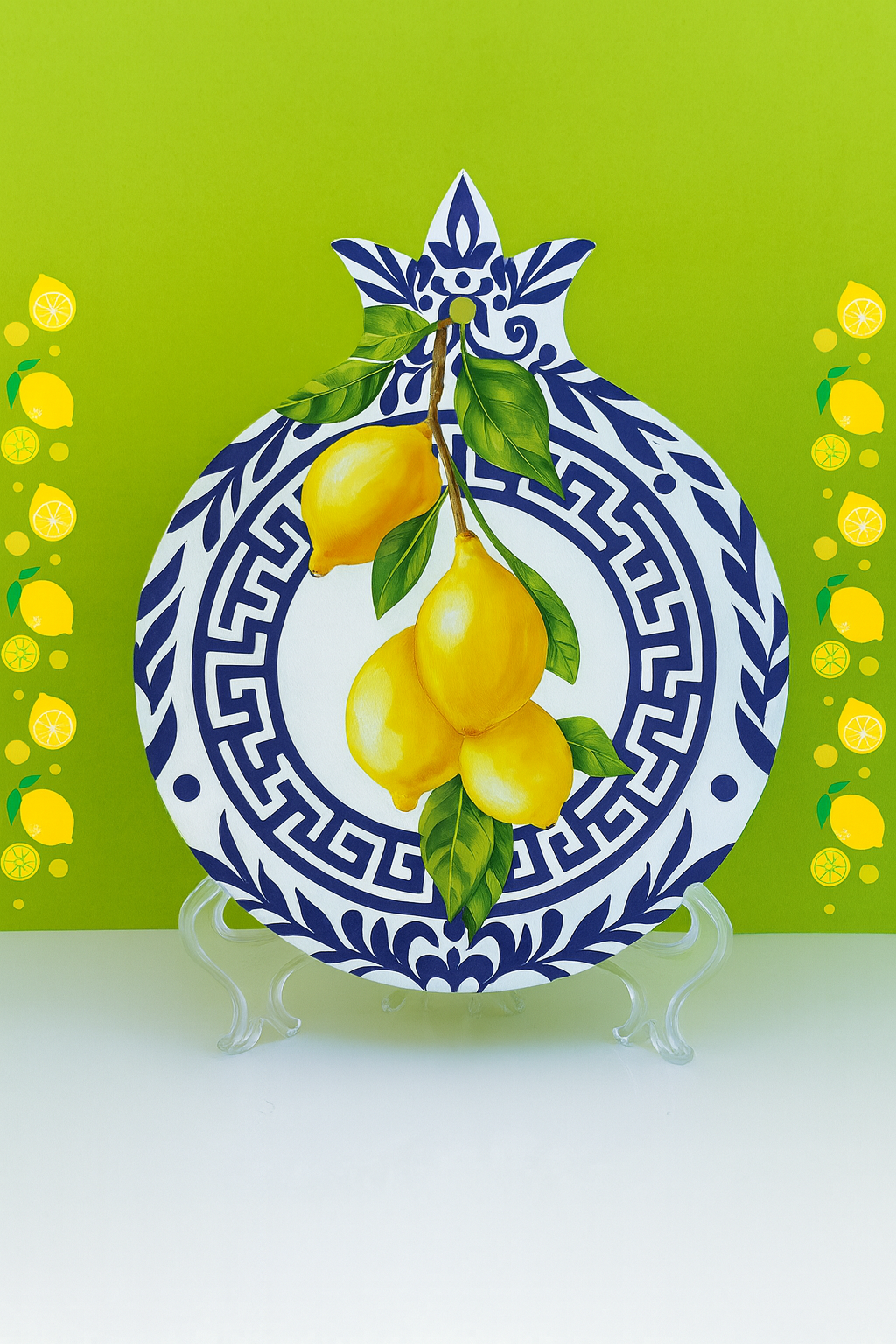 Lemons Decorative Plaque