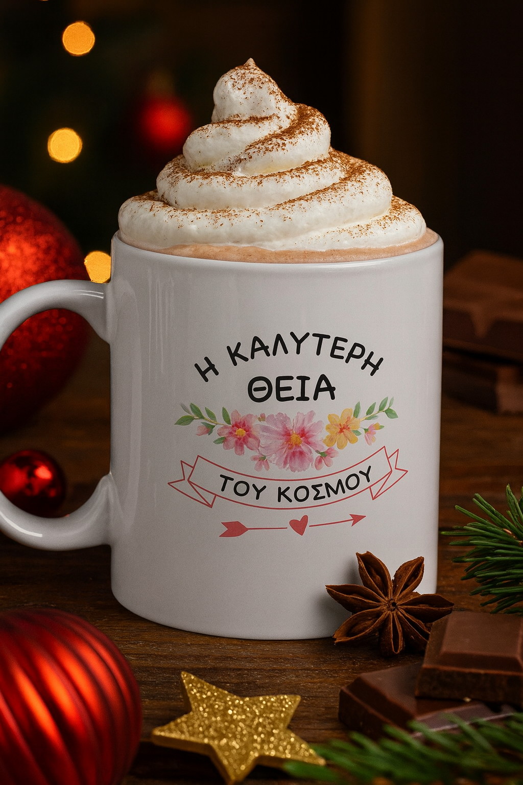 Beautiful Greek Ceramic Mugs — Perfect Gifts for Yiayia, Mama, Nona, and Thia