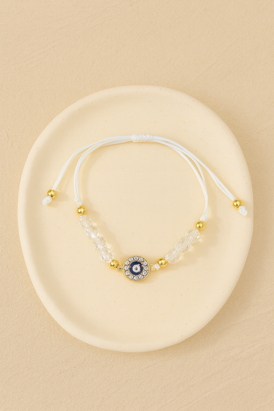 Adjustable Evil Eye Bracelet
