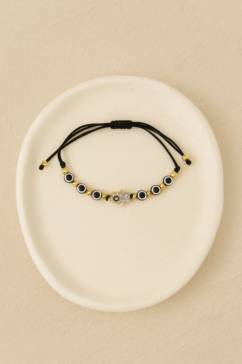 Adjustable Evil Eye Bracelet
