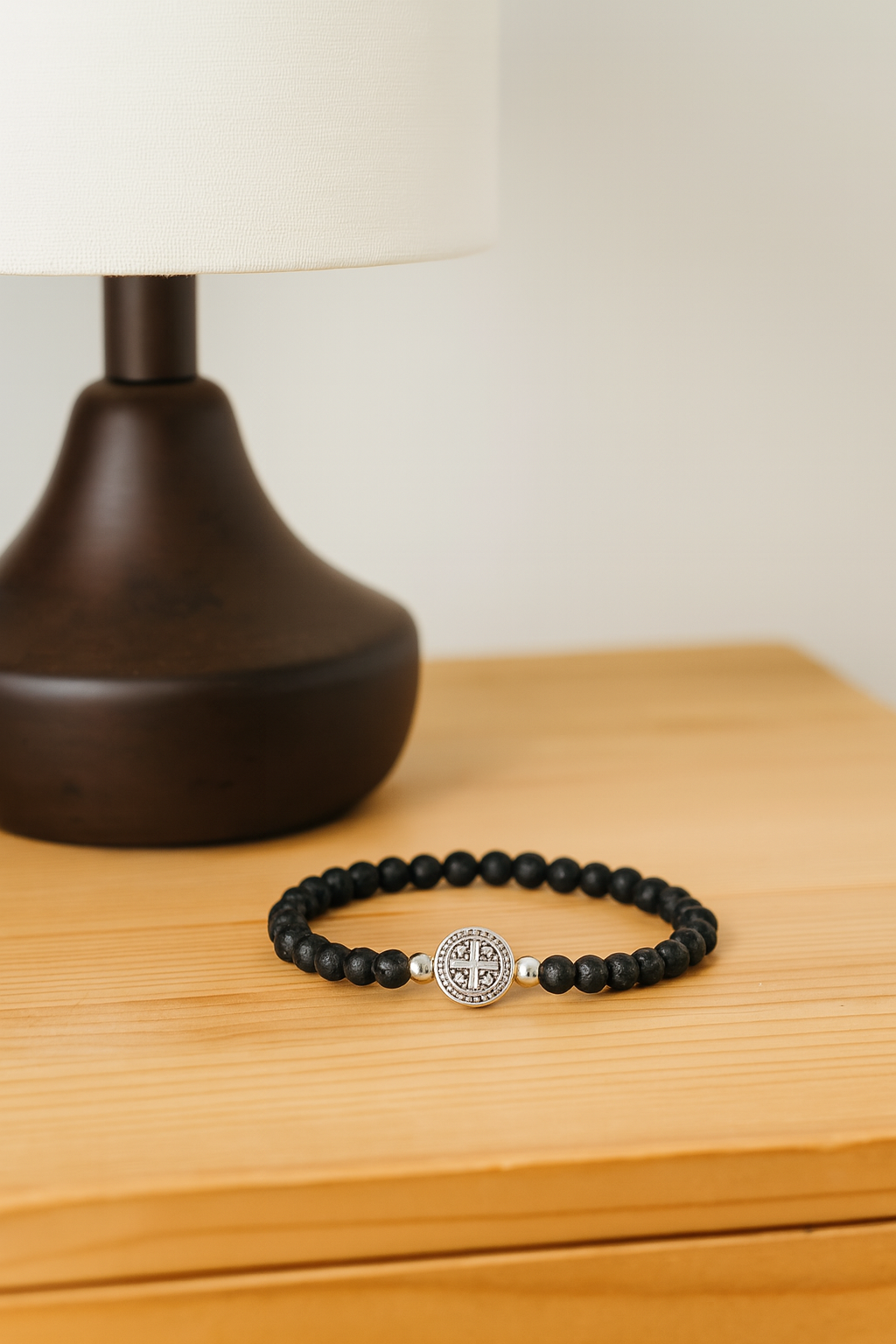 Vintage Cross Beaded Bracelet (Code 2-16)