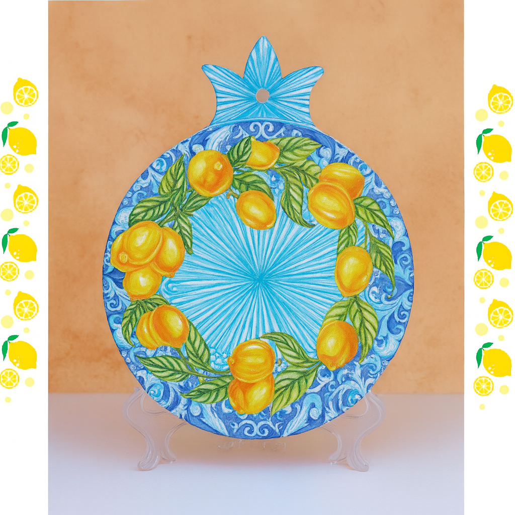 Lemons Decorative Plaque