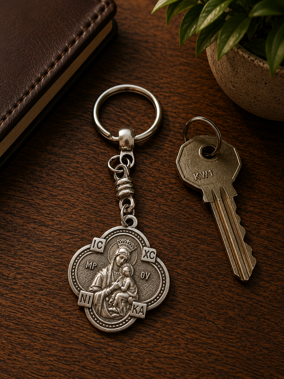 Orthodox Christian Icon Keyrings Collection