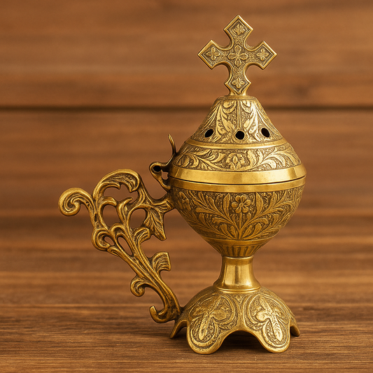 Ornate Silver Thurible (Incense Burner)