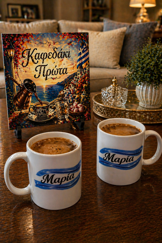 Personalized Name Mug – Custom Ceramic Coffee Cup (Any Name)