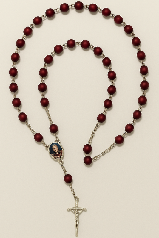Handmade Aromatic Rosary – Pope Leo XIV Edition (1/6)