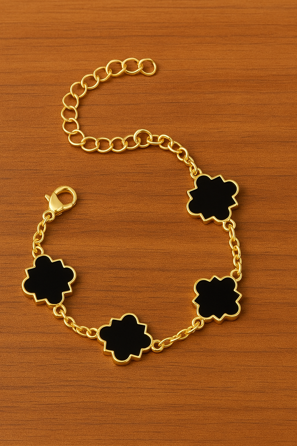 Clover Charm Bracelet  (code 14-105)