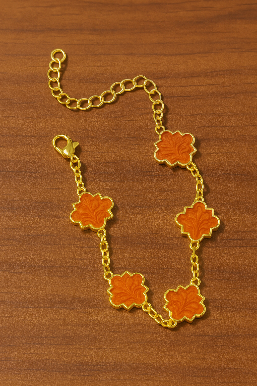 Clover Charm Bracelet  (code 14-105)