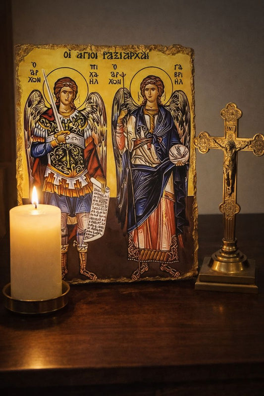 Archangels Michael & Gabriel / Αρχαγγέλων Μιχαήλ και Γαβριήλ