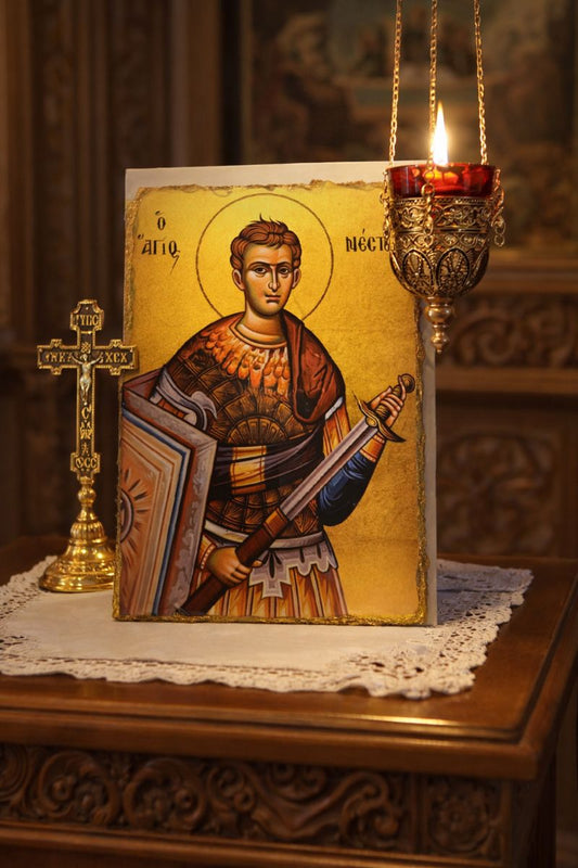 Saint Nestor / Εικόνα Αγίου Νέστορος