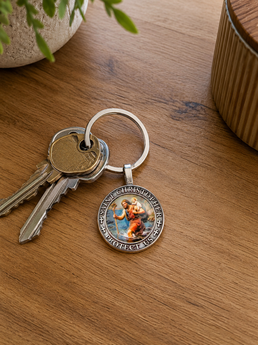 Saint Christopher Keyring