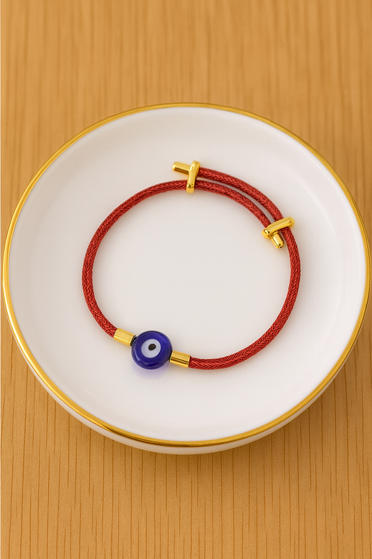 Women’s Red Rope Evil Eye Lucky Bracelet – Classic, Simple & Elegant