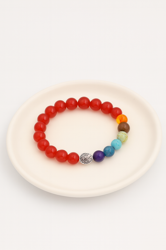 Elegant 8mm Natural Stone Beaded Bracelets – Tiger’s Eye & Matte Black