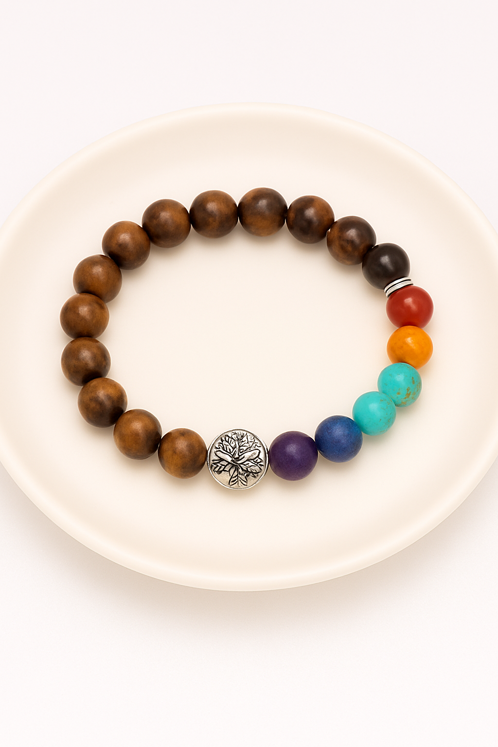 Elegant 8mm Natural Stone Beaded Bracelets – Tiger’s Eye & Matte Black