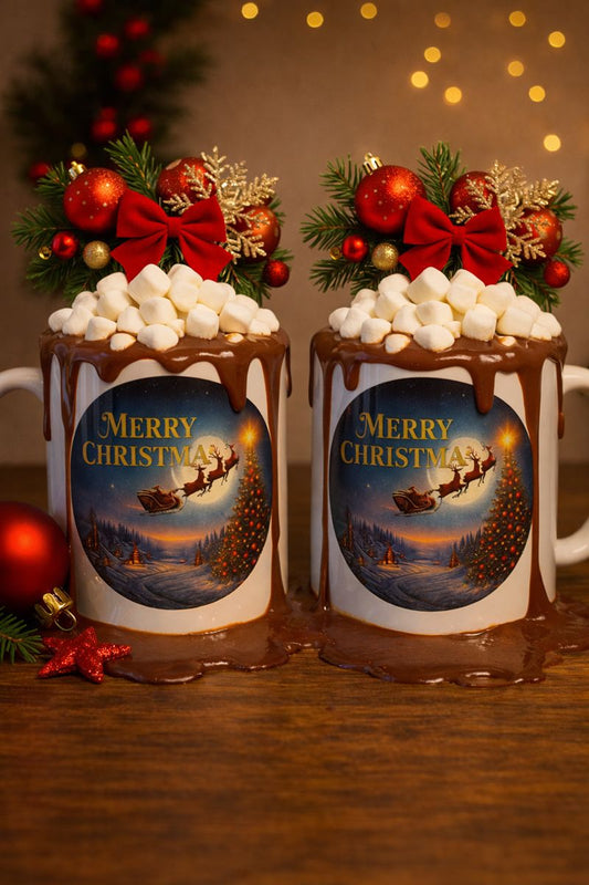 Christmas Ceramic Mug (Merry Christmas)