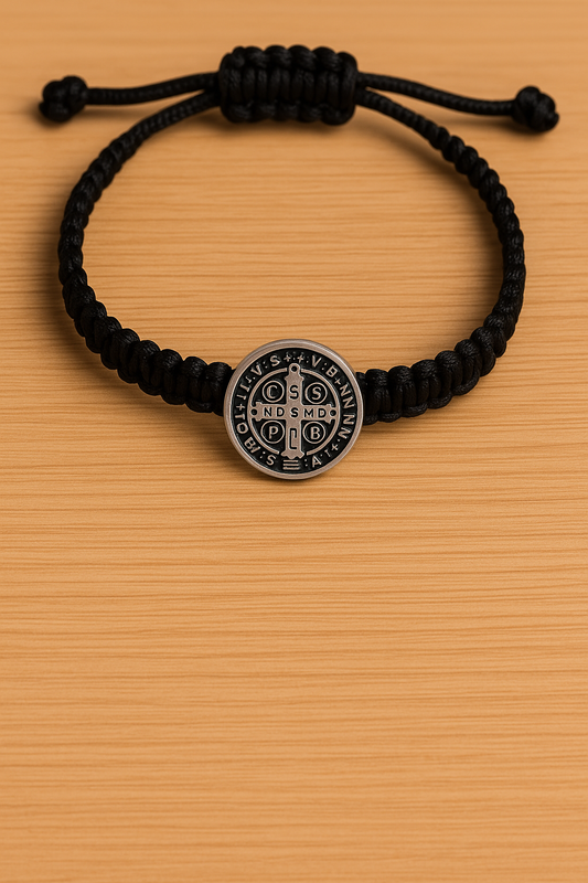 Black Macrame Protection Bracelet