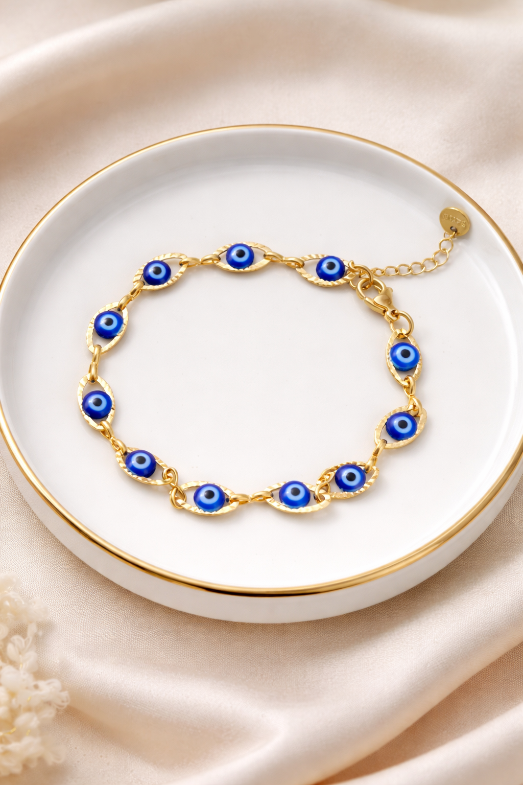 Evil Eye Gold Bracelet (code 13- 100)
