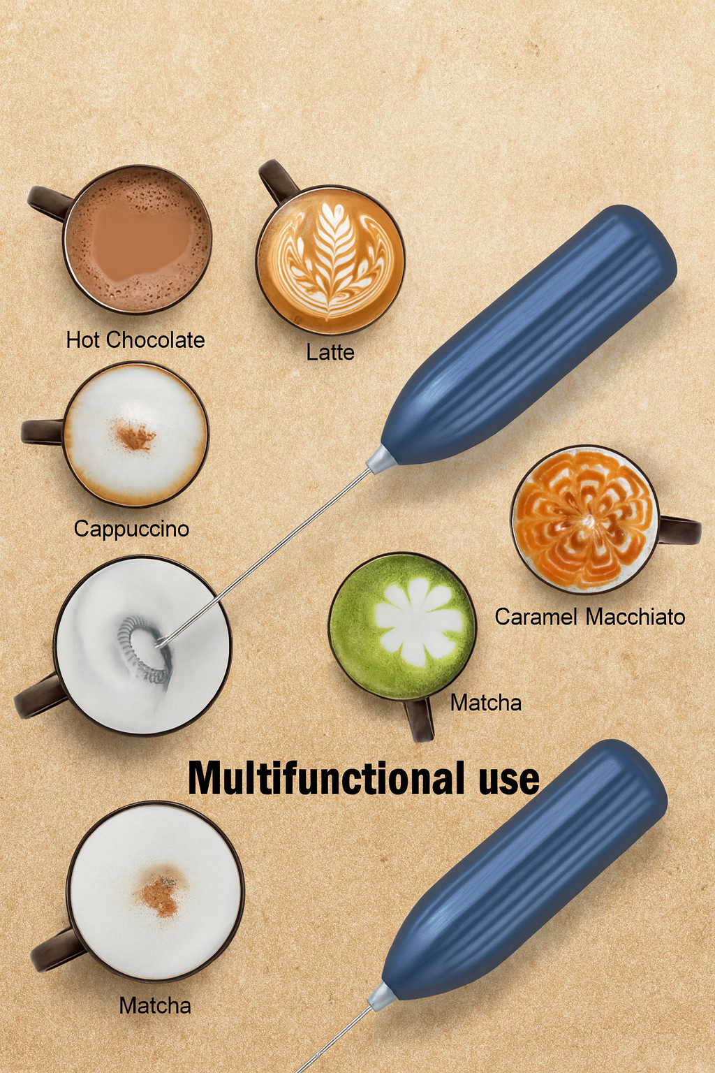 Milk Frother & Drink Mixer