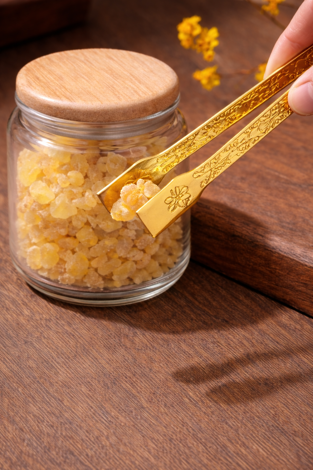 Ornate Incense Tongs – Elegant Resin Handling Tool