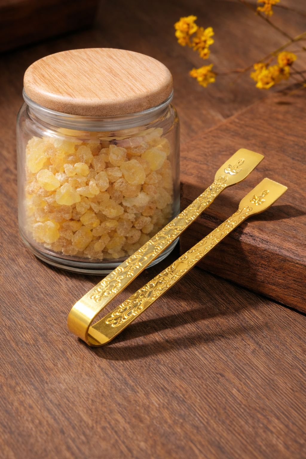 Ornate Incense Tongs – Elegant Resin Handling Tool