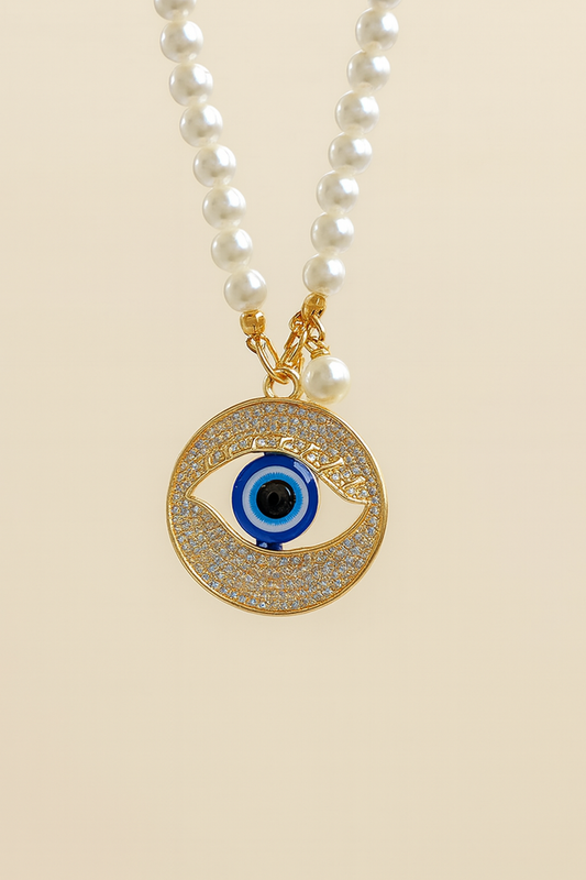 Diamond Blue Eye Car Pendant / Devil Eye Rearview Mirror Decoration.”