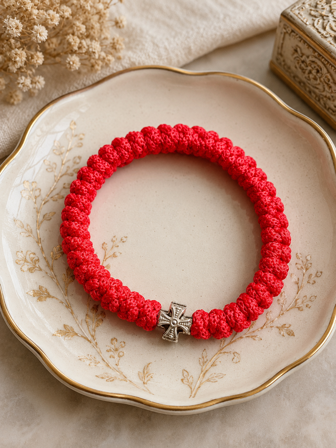 Handmade Woven Cross Rope Bracelets for Men and Women (Code 1-3,4,5)