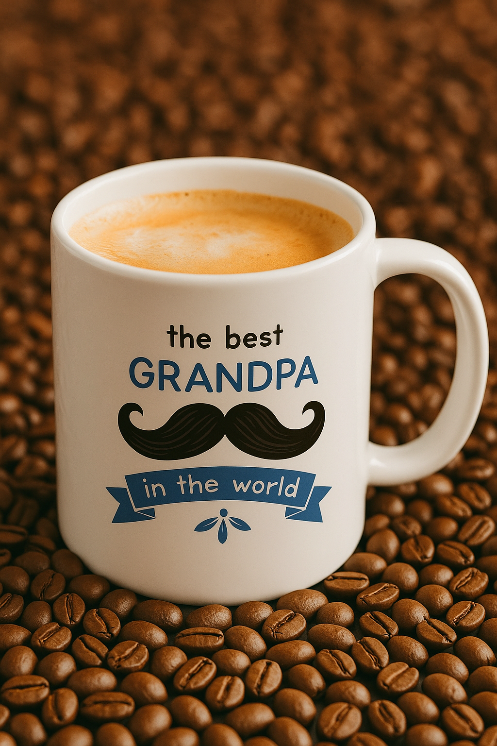 Greek Ceramic Mugs for Pappou, Μπαμπα, Nono and Theio