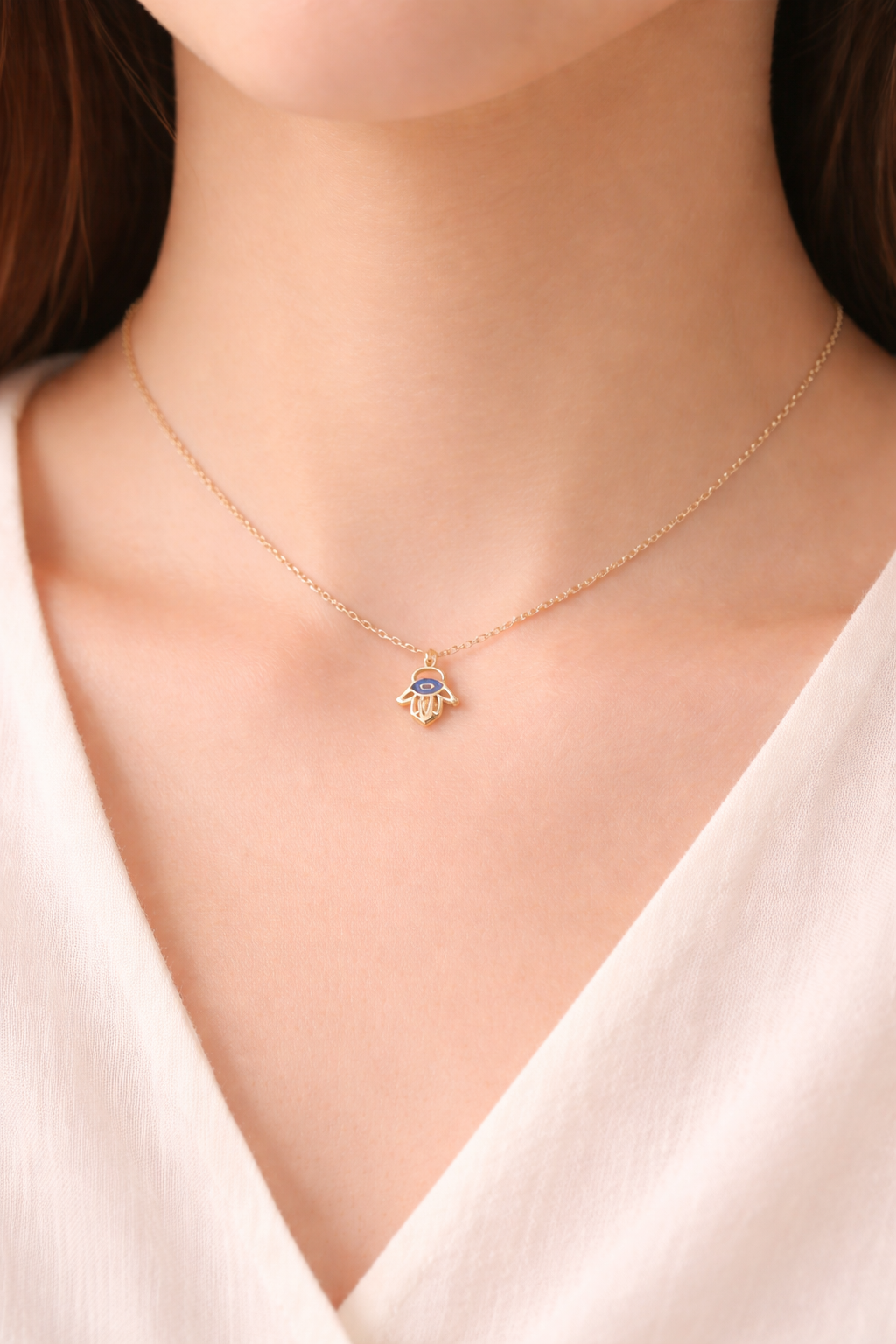 Hamsa Necklace (Code 10-74)