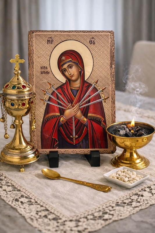 “Panagia of the Seven Swords / Παναγία των Επτά Σπαθιών