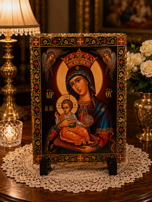 Virgin Mary & Christ Child Orthodox Icon