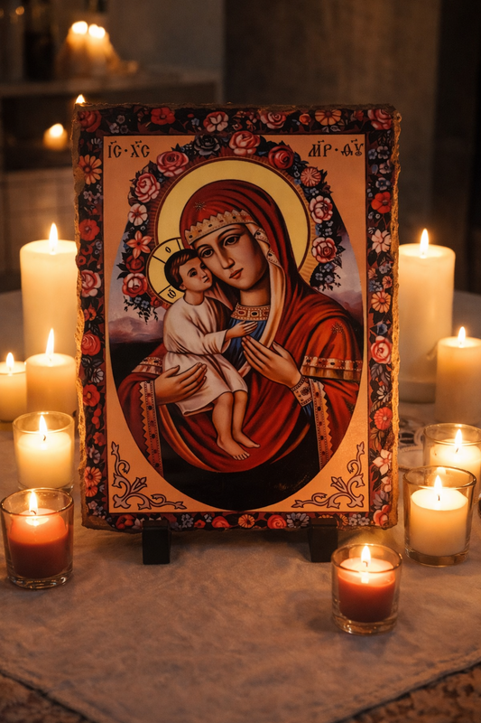 Virgin Mary and the Christ Child / Η Παναγία με τον Χριστό Παιδί