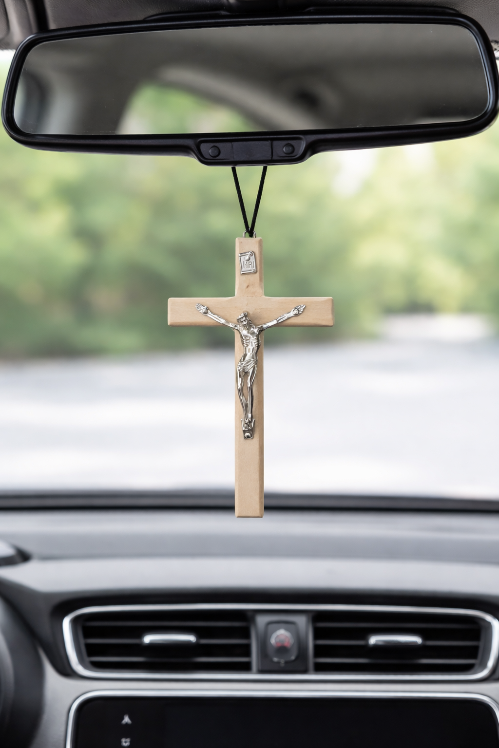 Wooden Crucifix – Car & Home Display