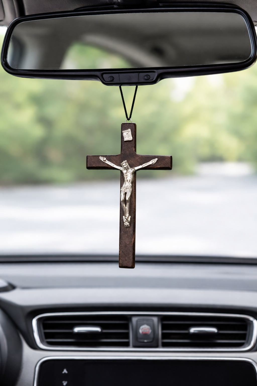 Wooden Crucifix – Car & Home Display