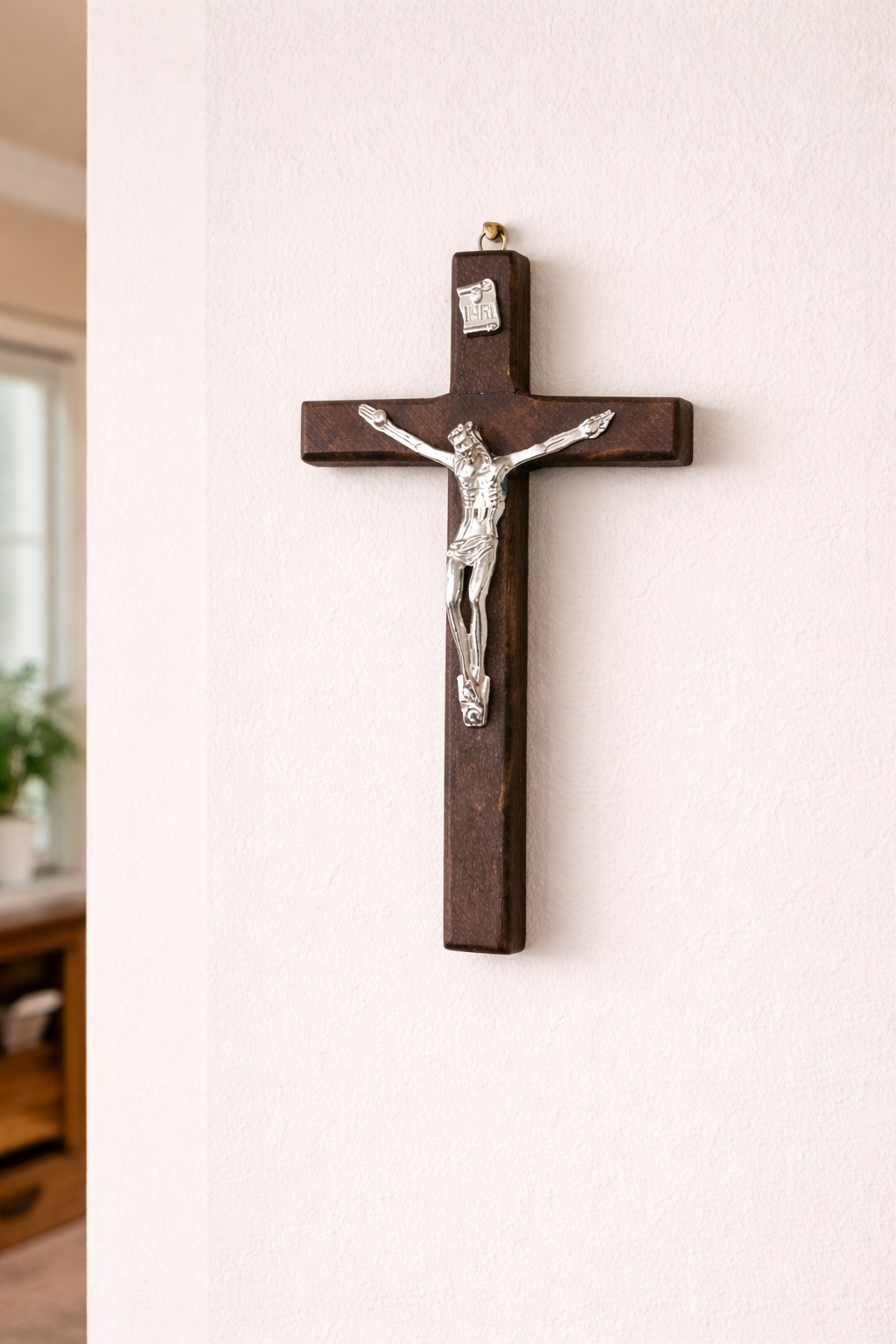 Wooden Crucifix – Car & Home Display